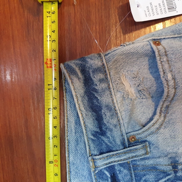 NWT PacSun light blue  Denim Mini Skirt SZ 23 - Picture 3 of 5